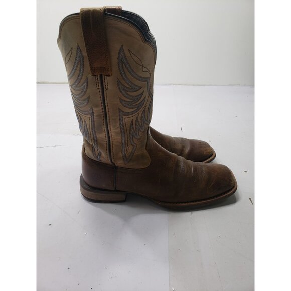 Ariat Men\'s Everlite Blazin Western Boots Brown Pull Up Mid Calf Size 9D main image 12
